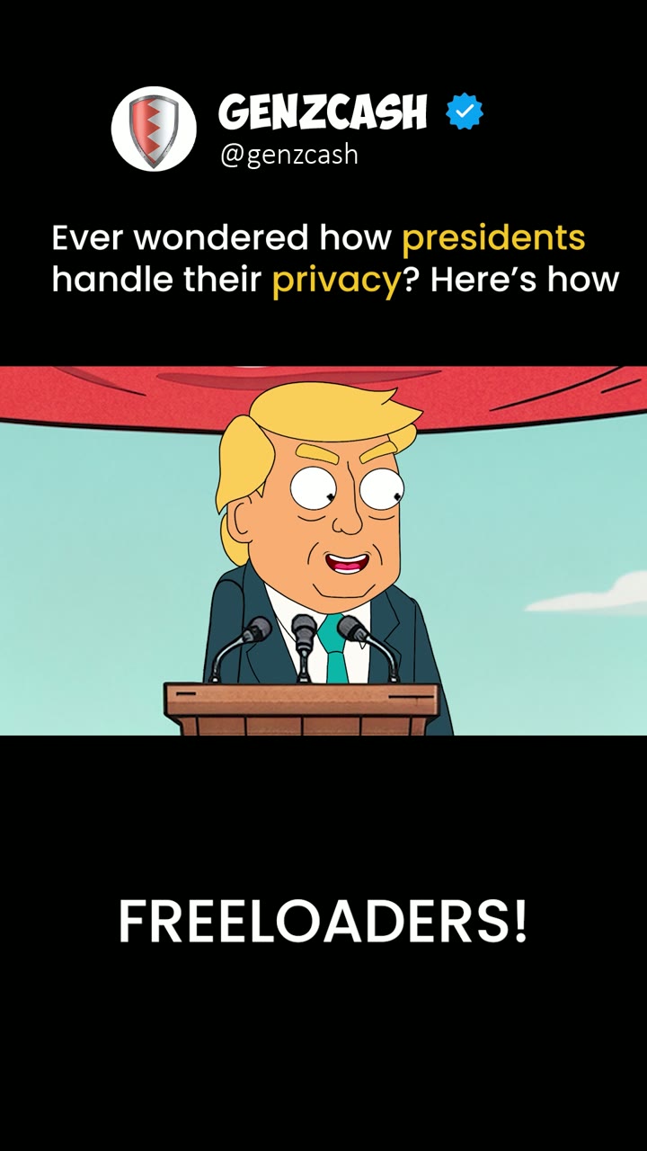 Trump privacy animation short